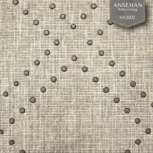 Ansehan Hand-Crafted Wallcovering HA3002 Droplets 36" W x8 Yard L Textured - Image 2