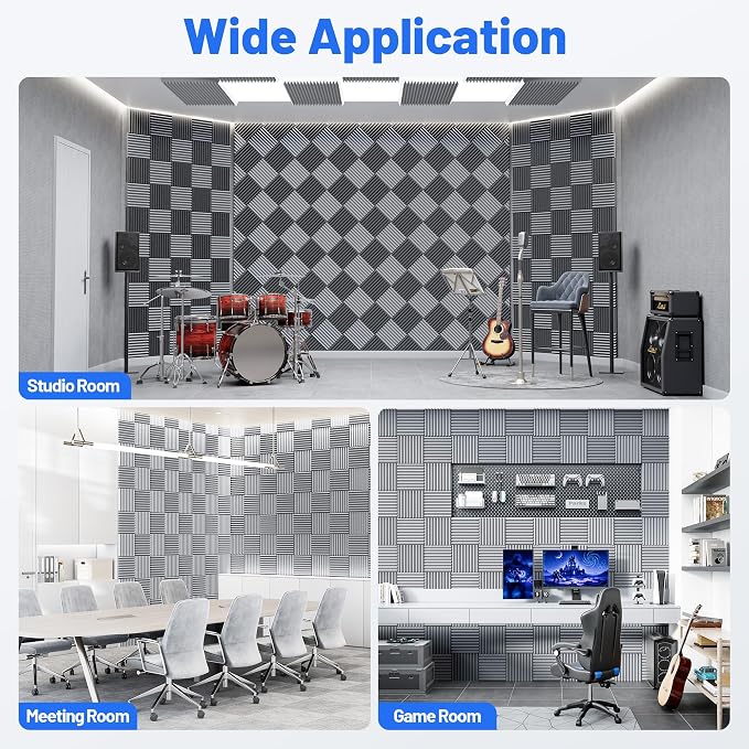 36 Pack Sound Proof Foam Panels - Image 7