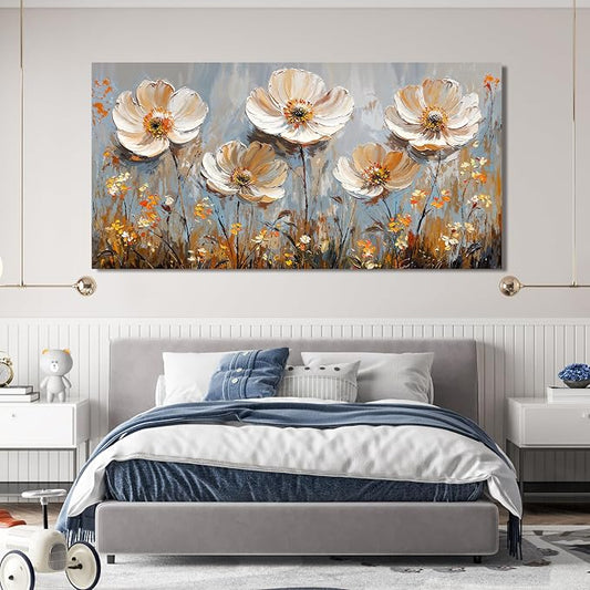 Canvas Wall Art Decor Art Work for Wall Decor Large Vintage Gold Wall Art - Image 2