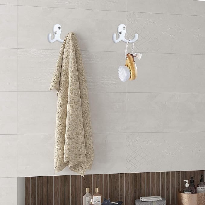IBosins 20 Pack Heavy Duty Coat Hooks Wall Mounted - Image 6