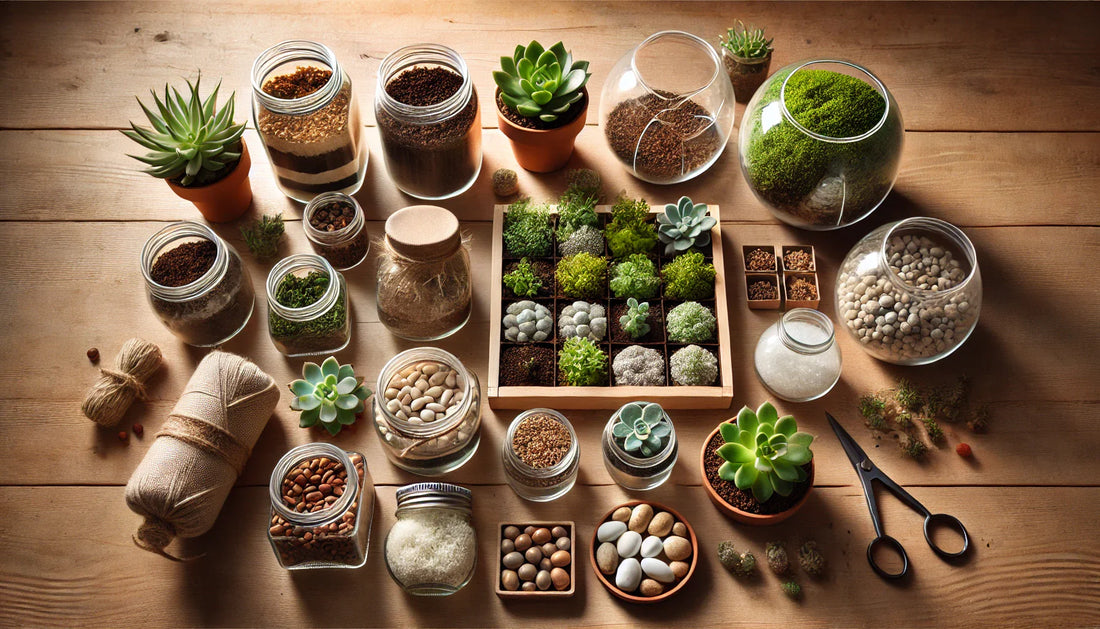DIY Mini Terrarium for Desk or Gift Ideas
