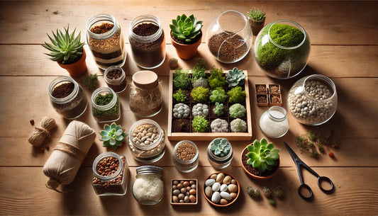 DIY Mini Terrarium for Desk or Gift Ideas