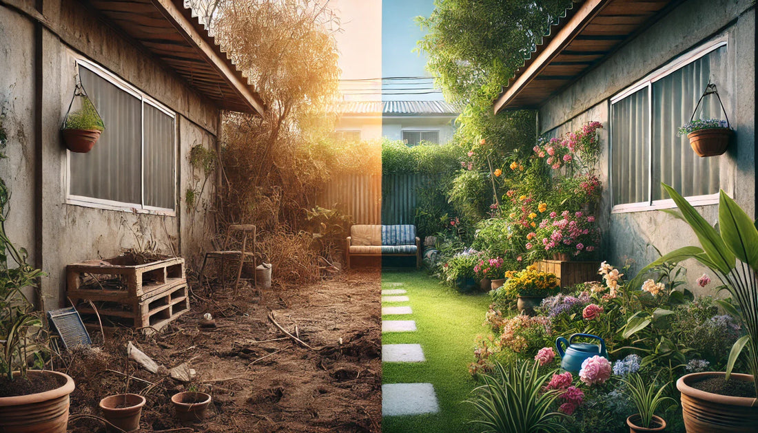 Customer Story: From Empty Yard to Blooming Retreat