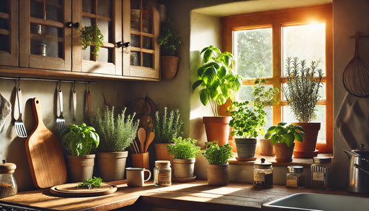 How to Build a Kitchen Window Herb Garden