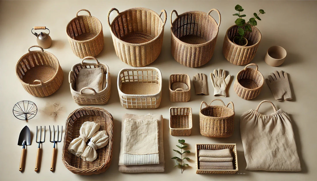Styling Baskets Indoors & Outdoors