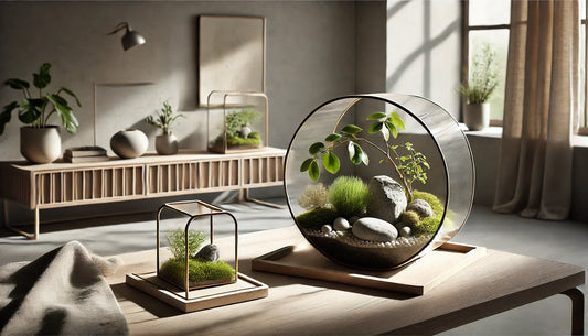 DIY Mini Terrariums for Desk & Gifts