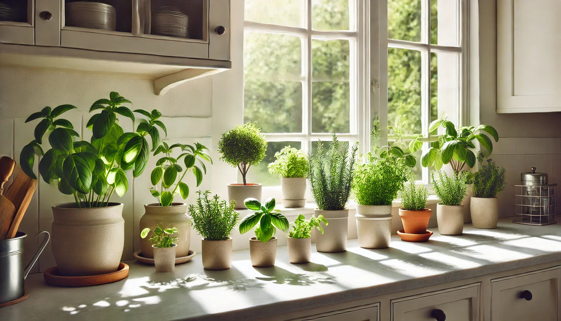 How to Build a Kitchen Window Herb Garden