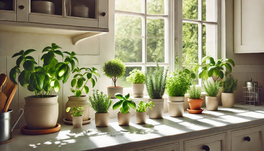How to Build a Kitchen Window Herb Garden