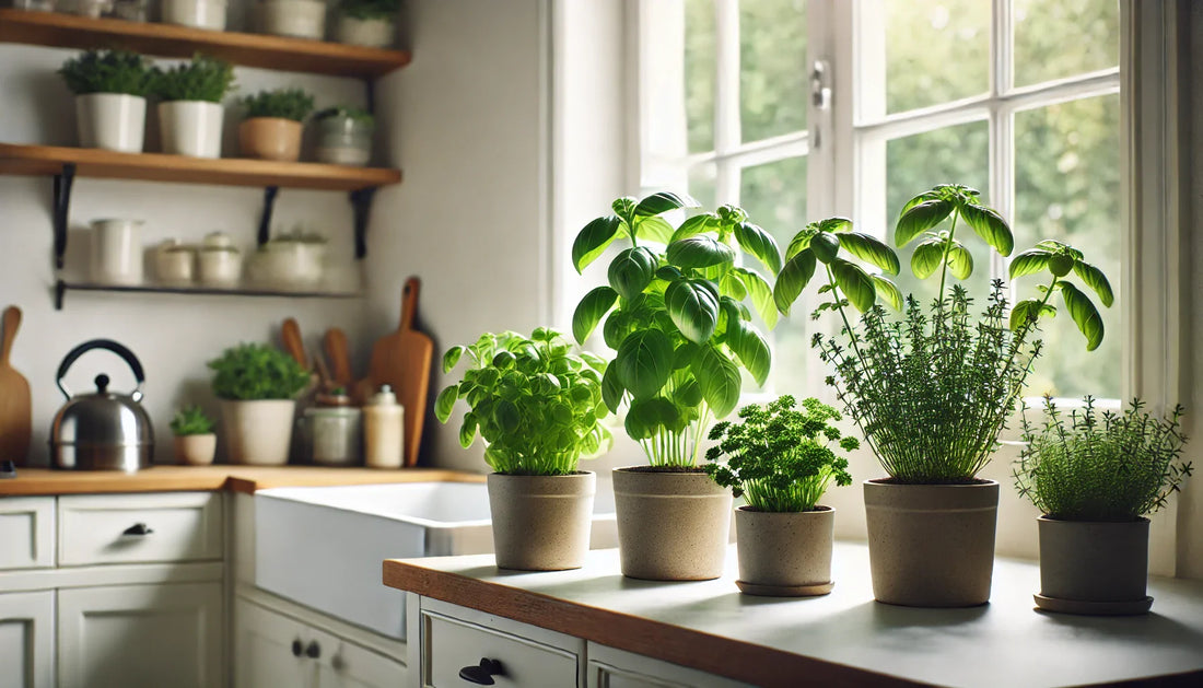 How to Build a Kitchen Window Herb Garden