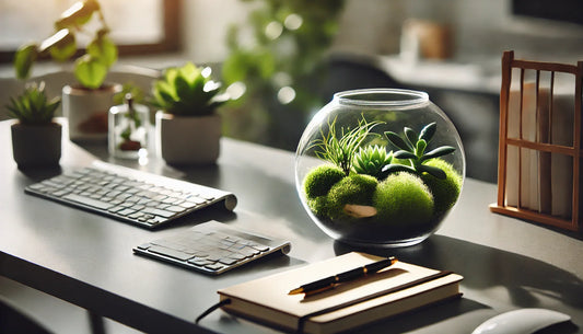 DIY Mini Terrariums for Desk & Gifts