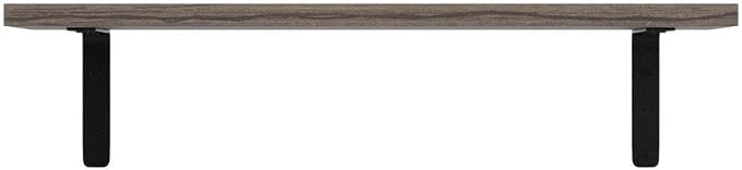 RICHER HOUSE Rustic Wood Shelves Set of 5, Farmhouse Style Floating Shelf - Image 4