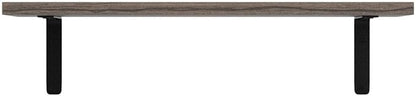 RICHER HOUSE Rustic Wood Shelves Set of 5, Farmhouse Style Floating Shelf - Image 4