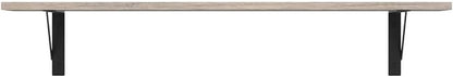 DINZI LVJ Long Wall Shelves, 31.5 Inch Wall Mounted Shelves Set of 2, - Image 5