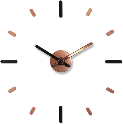 Presentime & Co Large Frameless DIY Wall Clock by Presentime