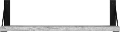 Forbena Grey Floating Shelves for Wall Decor Set of 3, Floating Book Shelves - Image 5