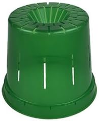 rePotme 3 inch Orchid Pot 3 Pack - Slotted Orchid Pots with Holes for Repotting (Green Emerald)