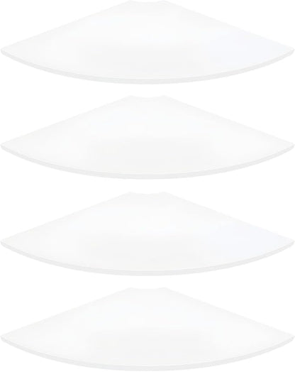 JJL Corner Shelf, 12-Inch Sector Wall Shelf by Unknown