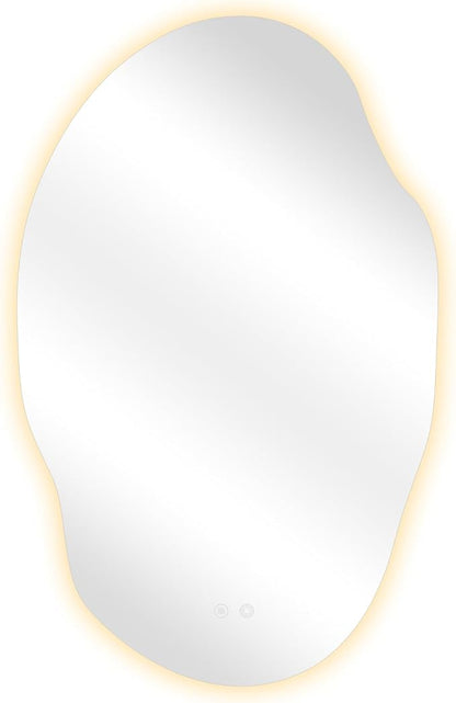 Asymmetrical LED Bathroom Mirror - Image 8