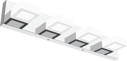 Ralbay LED Modern Vanity Light Bathroom Vanity Lights Over Mirror Acrylic by RalbayLighting