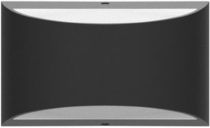 Aipsun Indoor Black Modern LED Wall Sconce Interior Wall Lights Set of 2 - Image 4