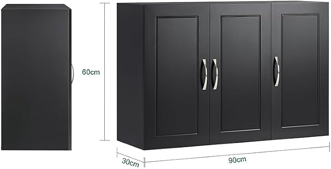 SoBuy Wall Cabinet Laundry Room, Medicine Cabinet - Image 2