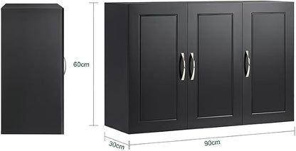 SoBuy Wall Cabinet Laundry Room, Medicine Cabinet - Image 2