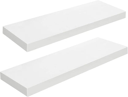 HOOBRO Floating Shelves for Wall, Wall Mounted Shelf Set of 2, 23.6" Hanging by HOOBRO