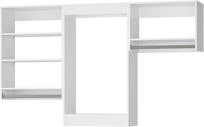 ROOMTEC Modular Closet System, Wall-Mounted Wooden Tower - Image 9