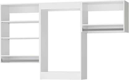 ROOMTEC Modular Closet System, Wall-Mounted Wooden Tower - Image 9