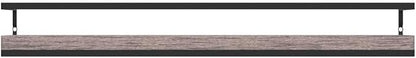 Meangood Floating Shelves Wall Mounted Set of 2, Rustic Wood Wall Storage - Image 5