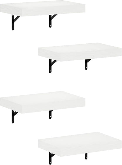 Furinno Tanna Floating Shelves for Wall Set of 4, 15-Inch Wall Shelf, Wall - Image 5