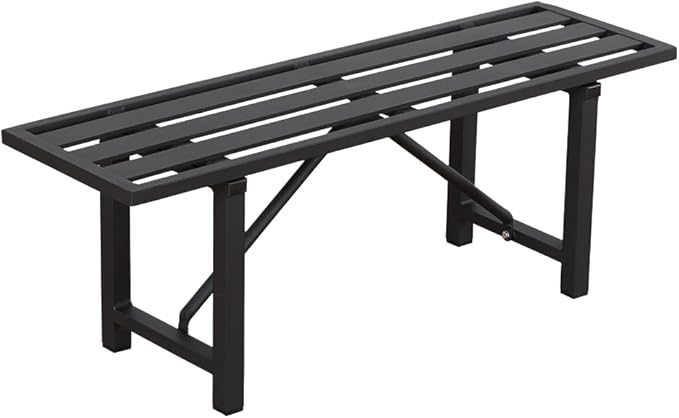 Plant Stand - Indoor/Outdoor Extra-Sturdy Aluminum Plant Stand with 300 LBS Capacity (L37.8 x W11.4 x H13.8 inch)