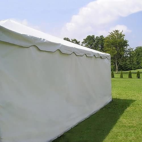 10' x 20' Economy Sidewall Kit for Canopy Tent, Complete Set of (2) White 10' and (2) 20' Side Walls for 7' Foot Height Party Frame and Outdoor Pole Tents, Tent Not Included