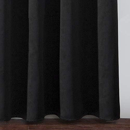 LEMOMO Black Thermal Blackout Curtains/52 x 45 Inch/Set of 2 Panels Room - Image 9