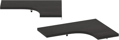 Furinno Rossi Wall Mounted Corner L-Shape Floating Display Shelves - Image 6