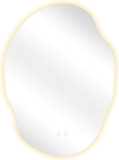 Asymmetrical LED Bathroom Mirror - Image 8