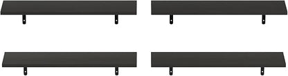 Furinno Rossi Floating Shelves for Wall Set of 4, 23-Inch Wall Shelf, Floating - Image 4