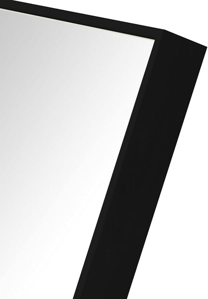 Modern Simple Black Frame 40x24Inch Mirror - Image 4