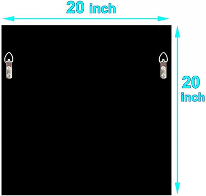 Crystal Crush Diamond Sparkly Square Silver Mirror - Image 7