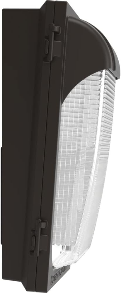 Lithonia Lighting 7.5" Mini LED Wall Pack Outdoor Light Fixture, Building Wall - Image 8