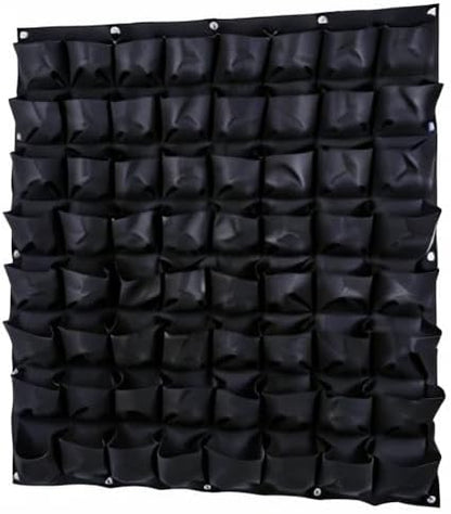 Ogrmar 64 Pockets Vertical Wall Garden Planter Plant Grow Bag - Image 8