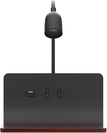Bedside Wall Sconces with Wireless Charging Station & USB Charging, 3 - Image 4
