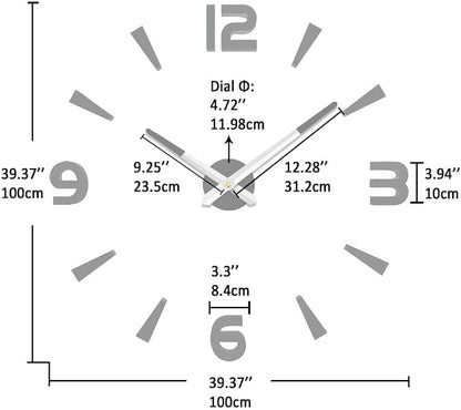 VANGOLD Design Large Wall Clocks - Image 3