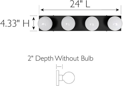 Design House Vanity Lights, 4 Linear Lights, Horizontal or Vertical Use - Image 5