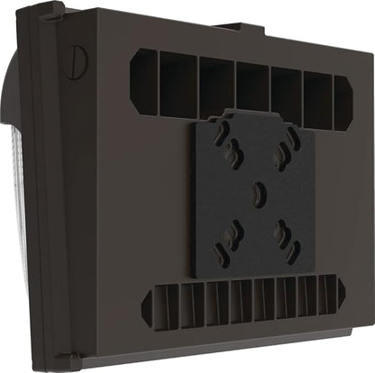 Lithonia Lighting 13" LED Wall Pack Outdoor Light Fixture, Building Wall Light - Image 8