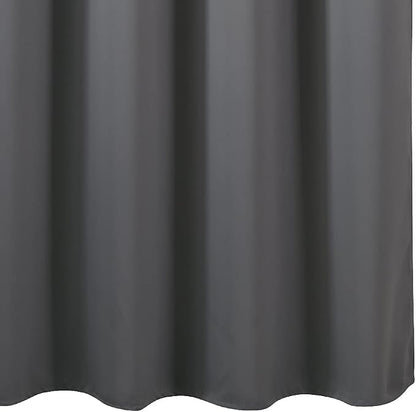 LEMOMO Frost Grey Blackout Curtains/52 x 45 Inch Length Kids Curtains/Set of 2 - Image 9