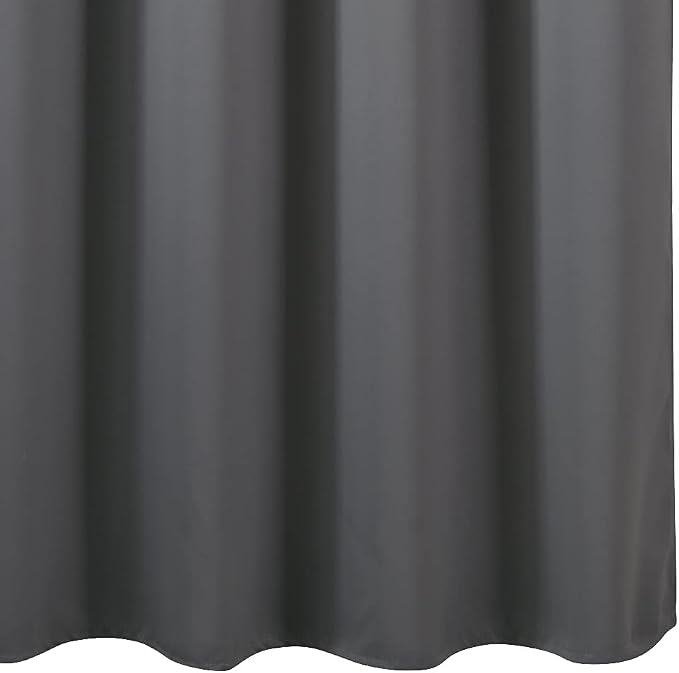 LEMOMO Grey Blackout Curtains 34 x 54 Inch Length/Set of 2 Curtain - Image 9