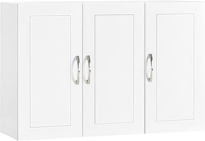 SoBuy Wall Cabinet Laundry Room, Medicine Cabinet by Haotian
