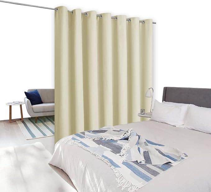 NICETOWN Room Divider Curtain Screen Partition, Vertical Blind - Image 7