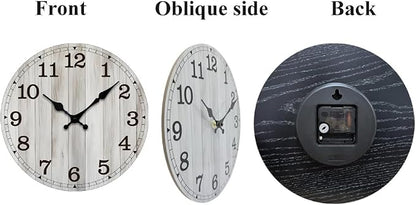 Wall Clock, Modern Wall Clocks Battery Operated, Silent Non Ticking Clock - Image 4